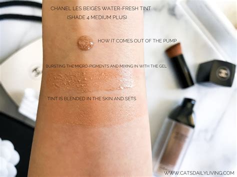 chanel water fresh tint swatch|Chanel water fresh tint shades.